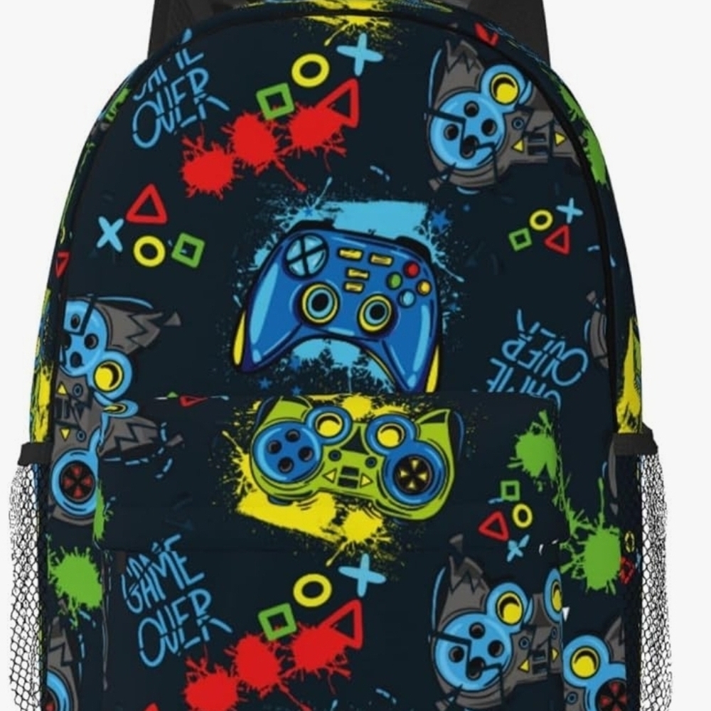 Colorful Gaming Backpack - Picture 3 of 9